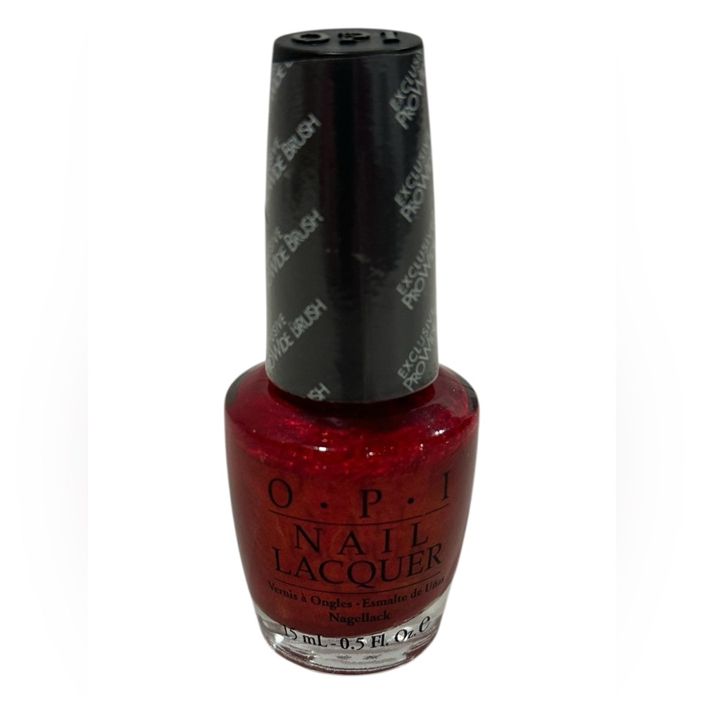 OPI An Affair in Red Square Nail Polish RARE DISCONTINUED SHADE BRAND NEW BOTTLE